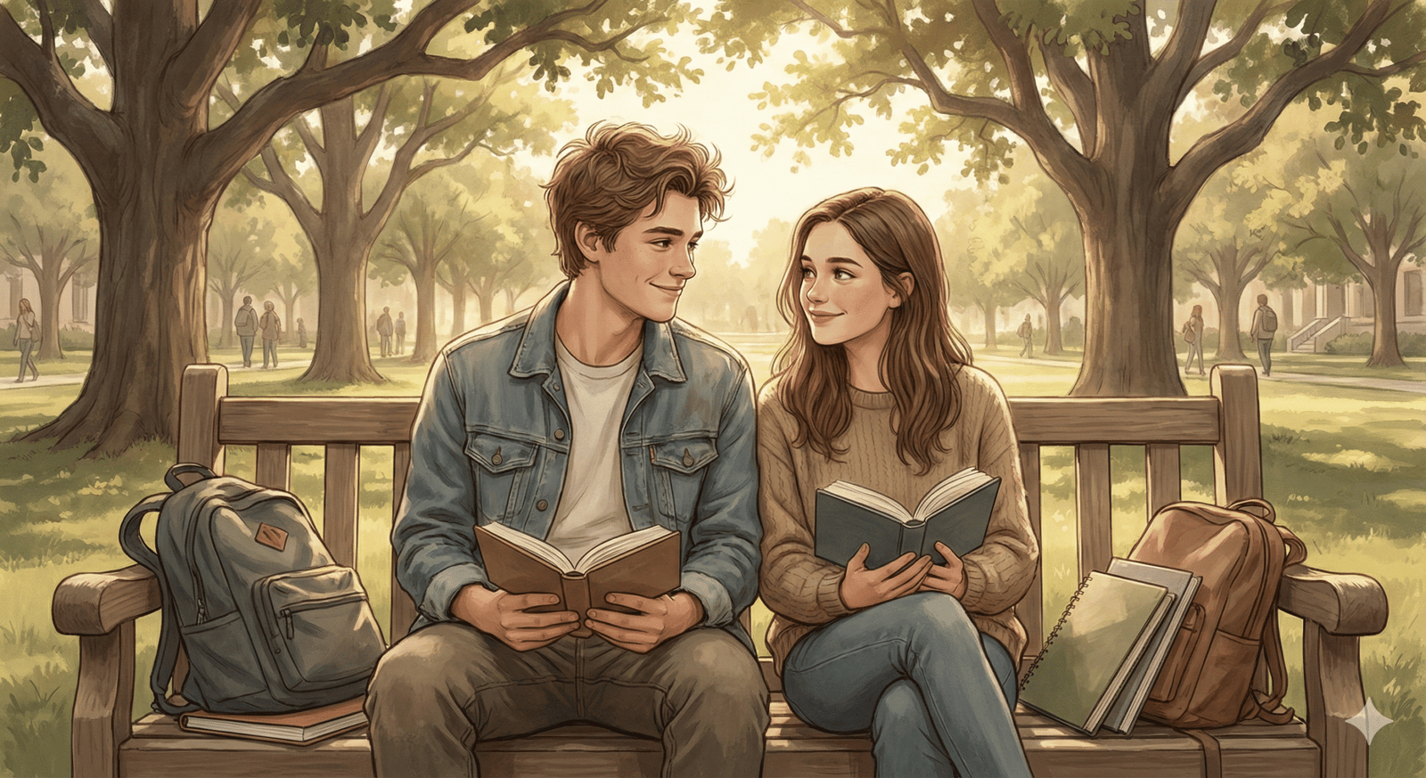 College Romantic Story: The Girl by the Window Seat